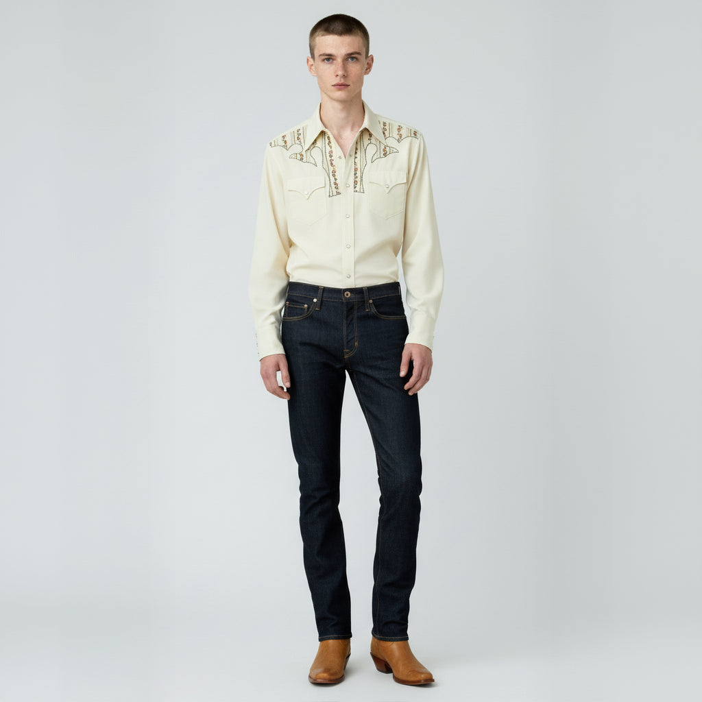 H BAR C VINTAGE WESTERN SHIRT