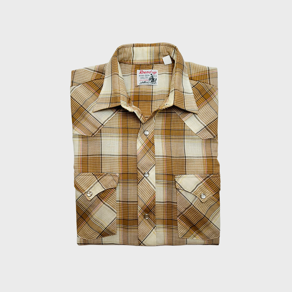 ROUND-UP VINTAGE WESTERN SHIRT