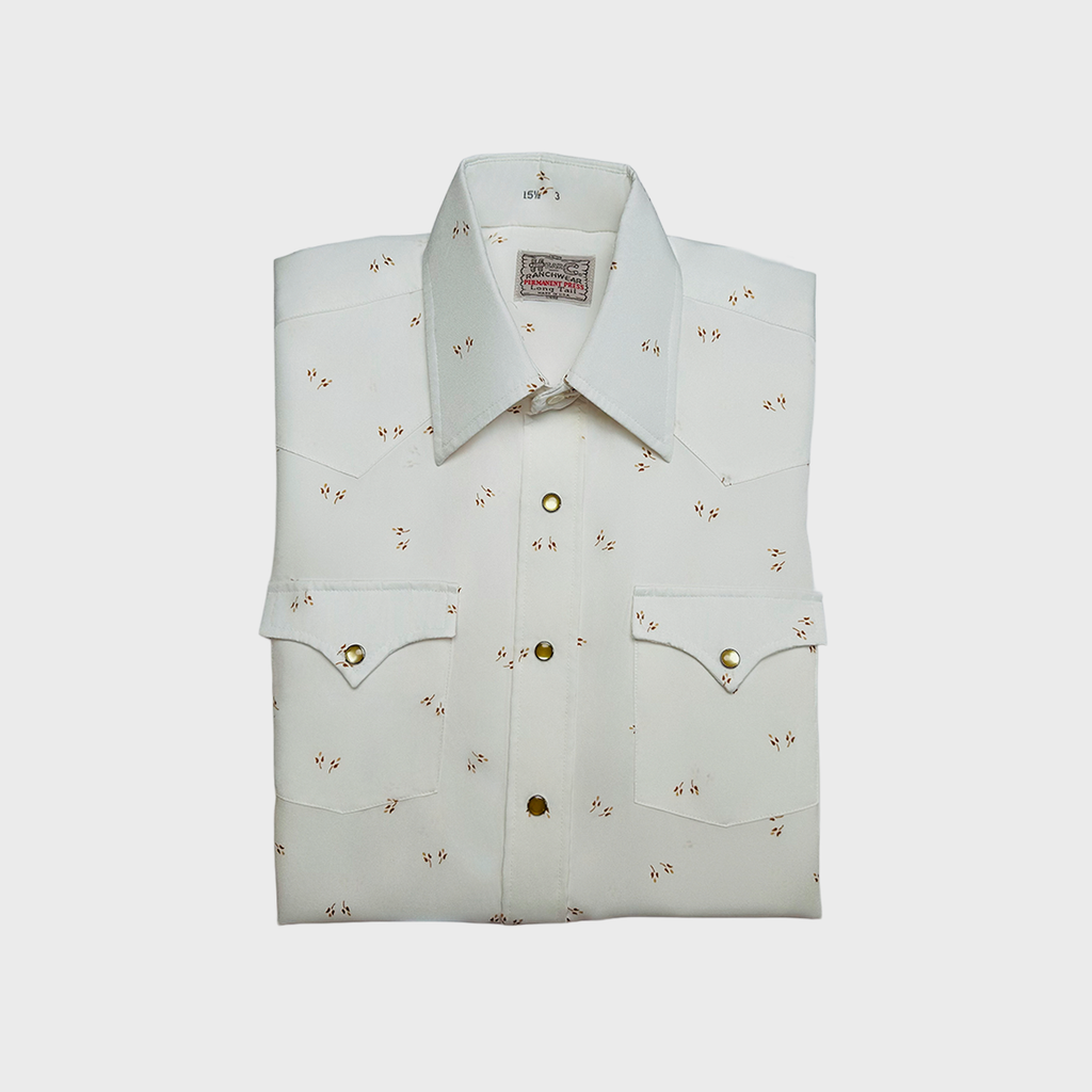 H BAR C VINTAGE  WESTERN SHIRT