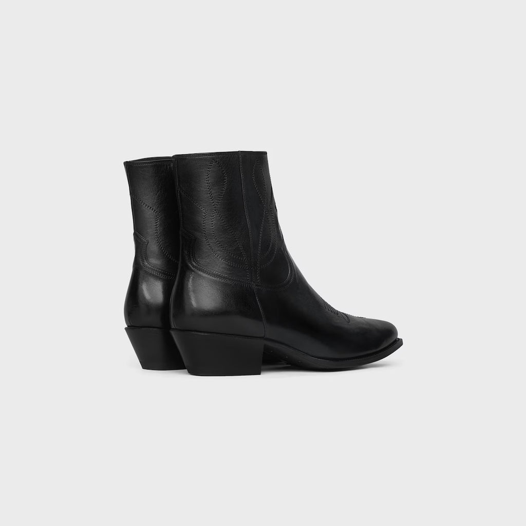 WESTERNSTIEFEL MIT REISSVERSCHLUSS aus Kalbsleder
