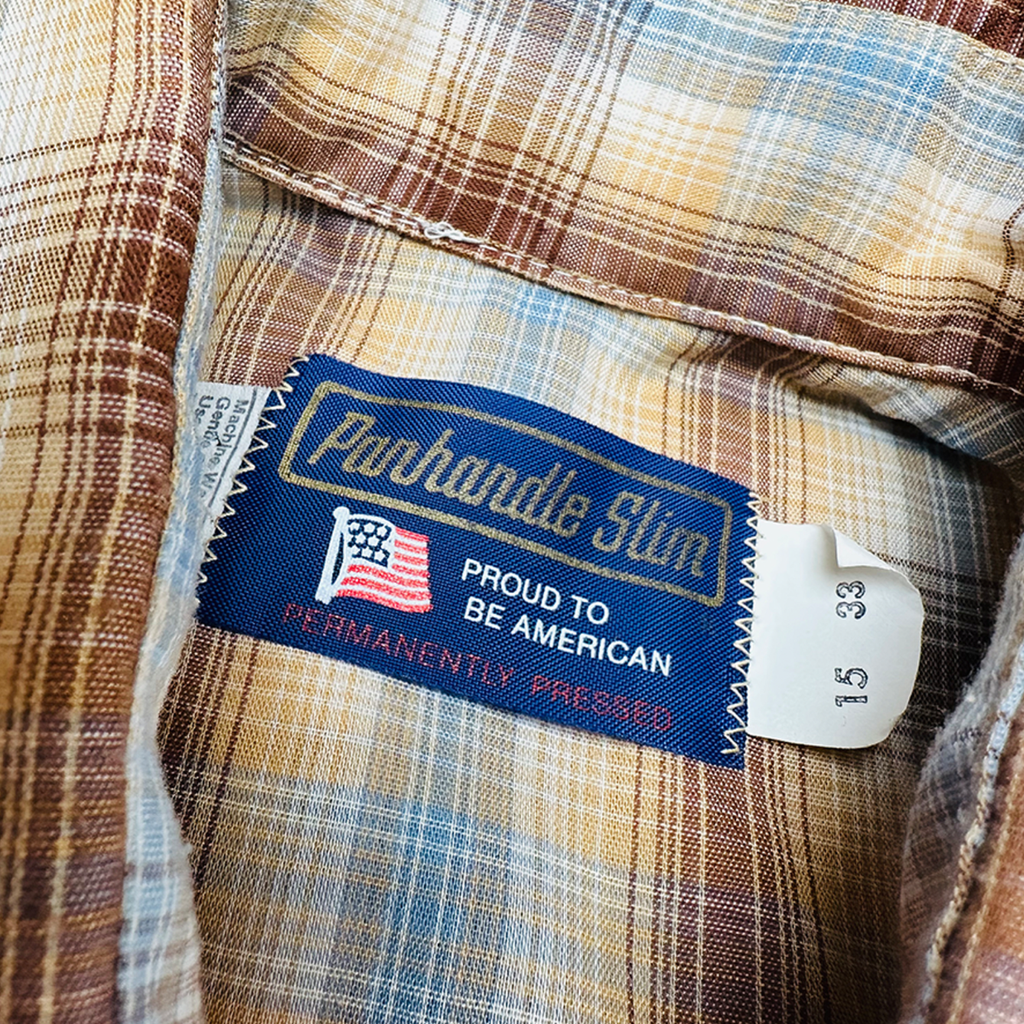 PANHANDLE SLIM VINTAGE WESTERN SHIRT