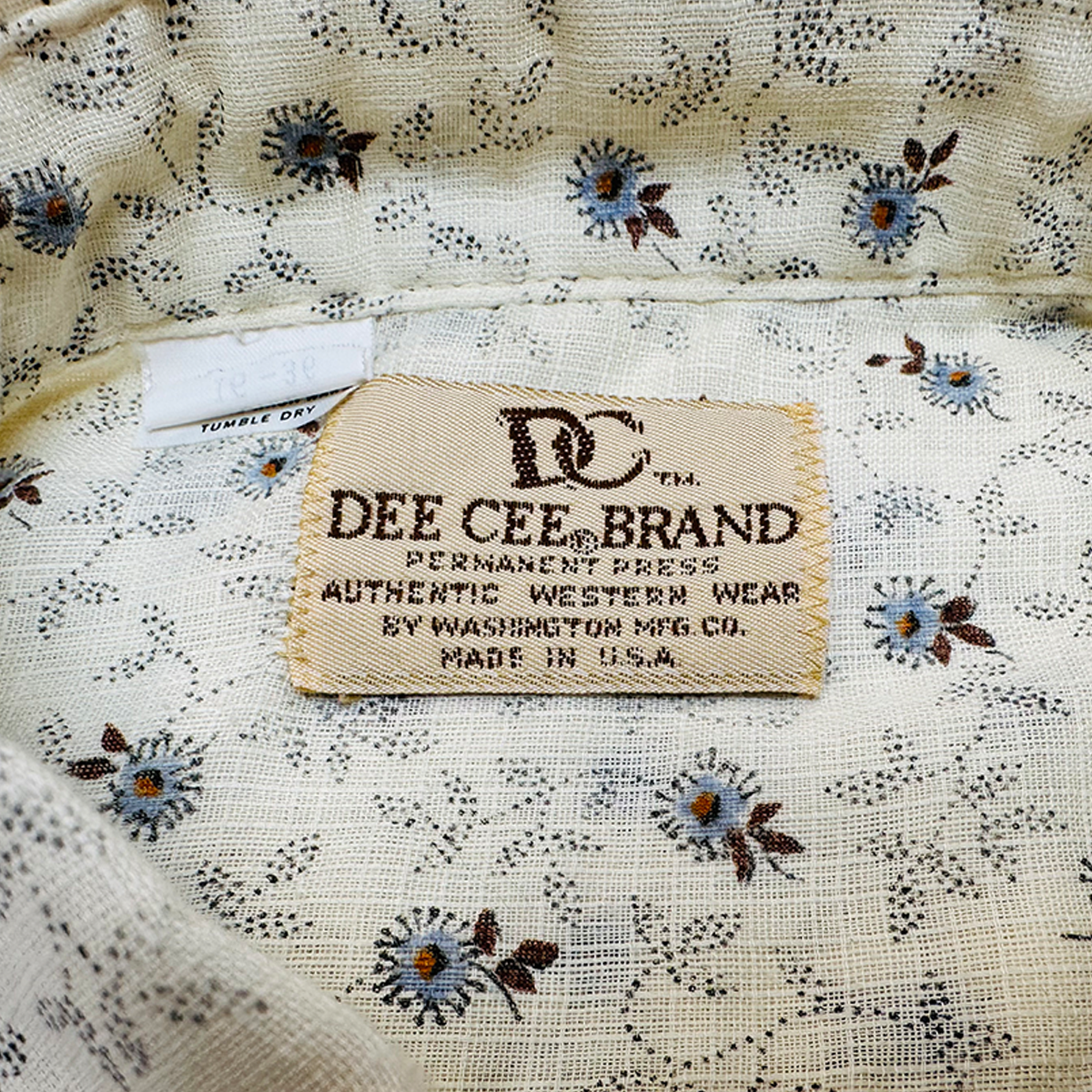DEE-CEE VINTAGE WESTERN SHIRT