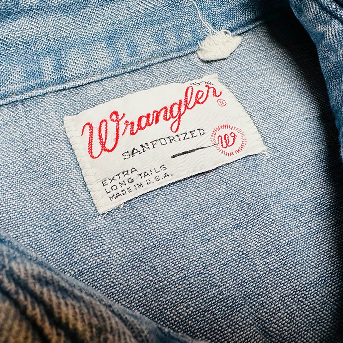 WRANGLER VINTAGE DENIM SHIRT