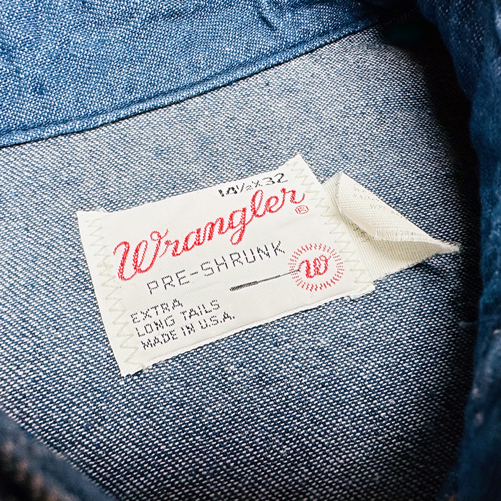 WRANGLER VINTAGE DENIM SHIRT