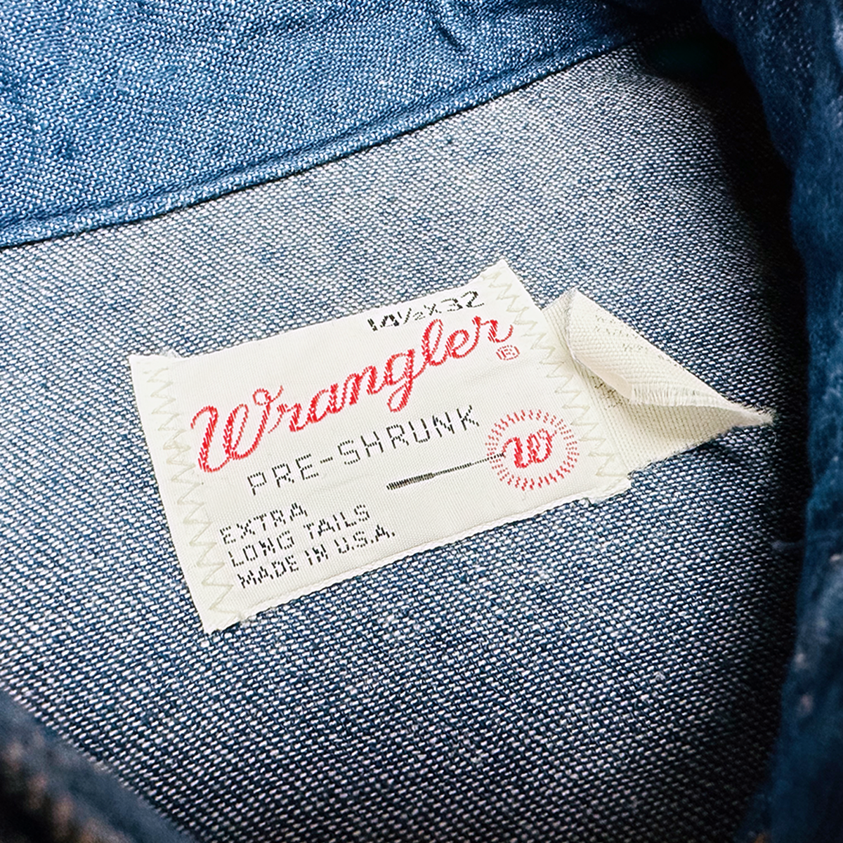 WRANGLER VINTAGE DENIM SHIRT