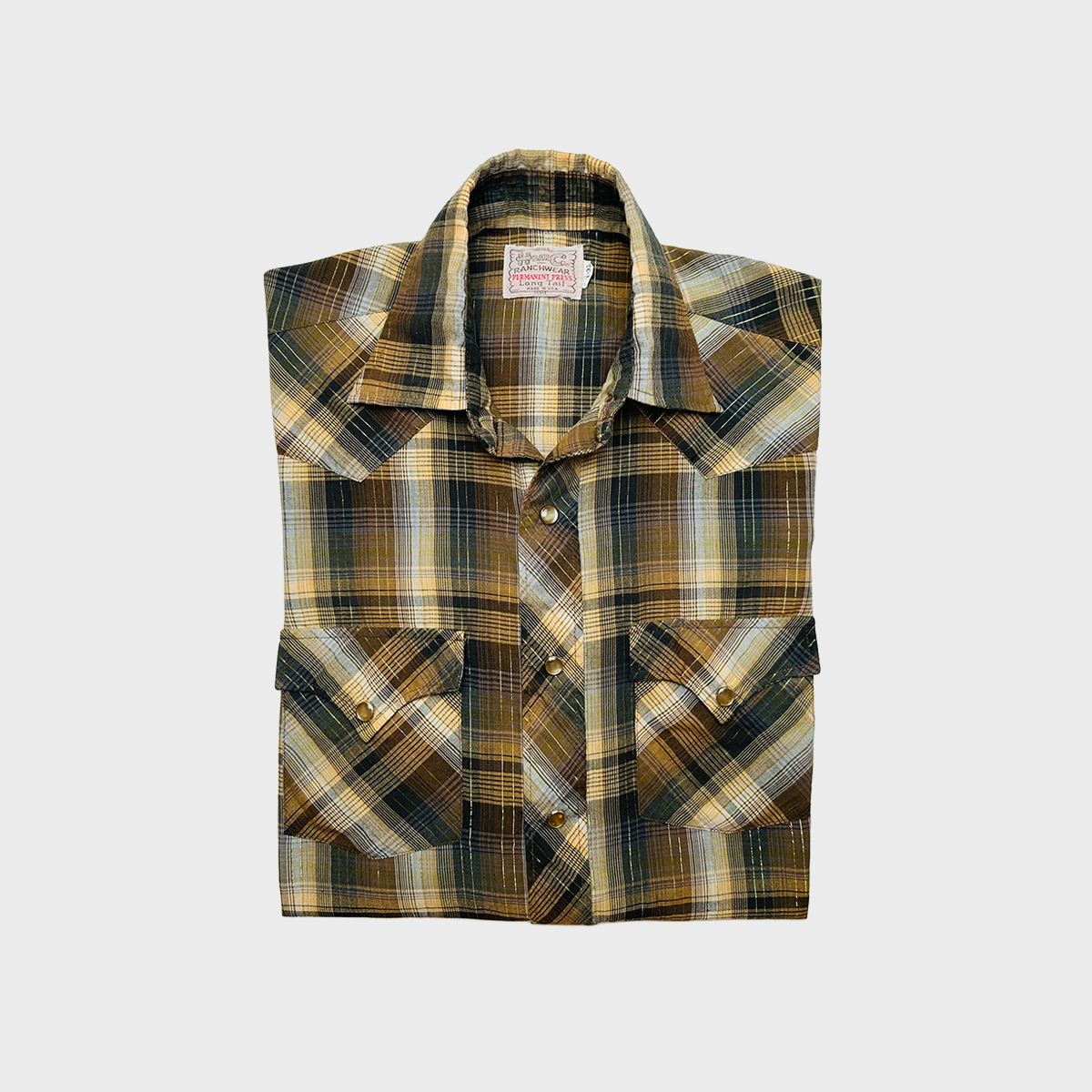 H BAR C VINTAGE WESTERN SHIRT