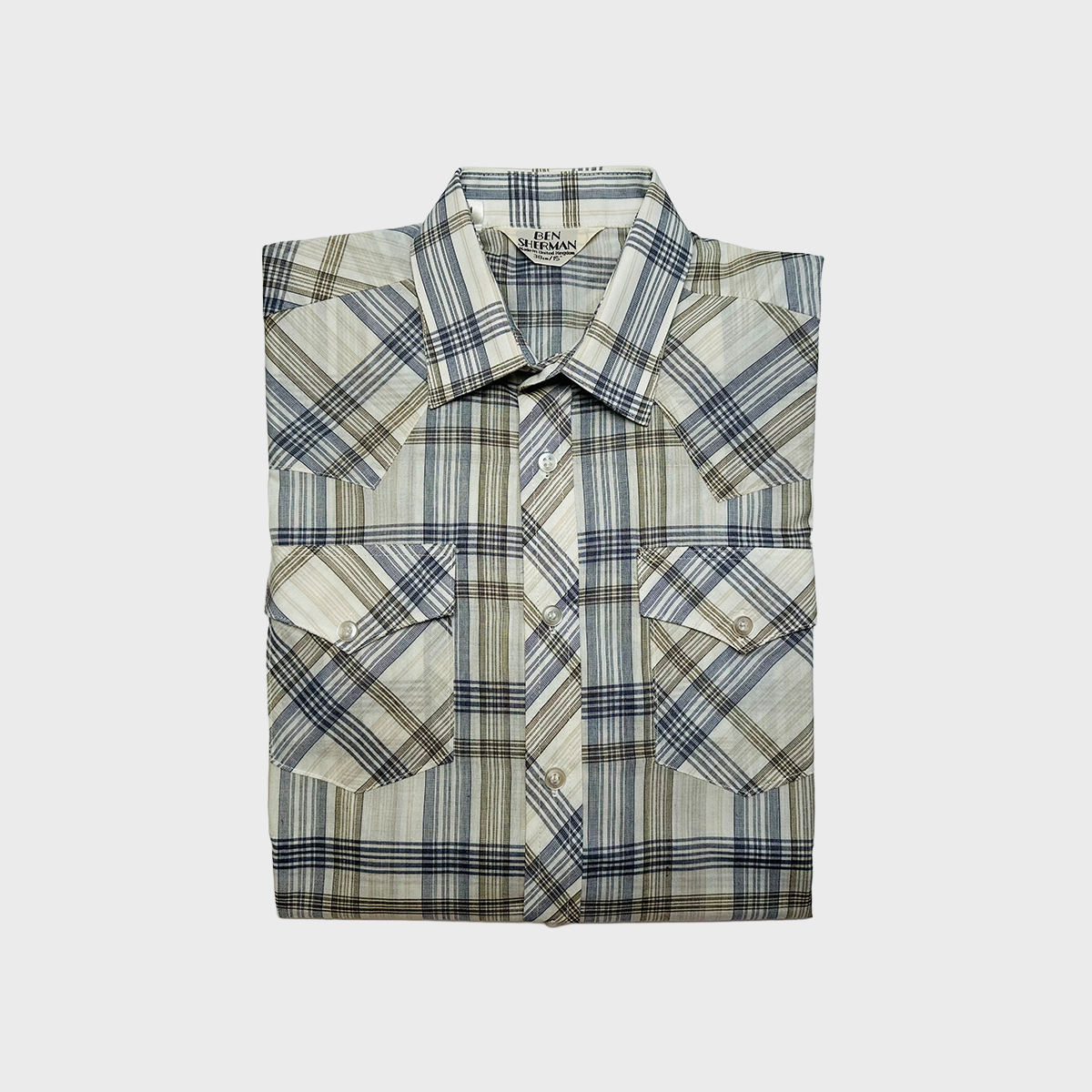 BEN SHERMAN VINTAGE WESTERN SHIRT