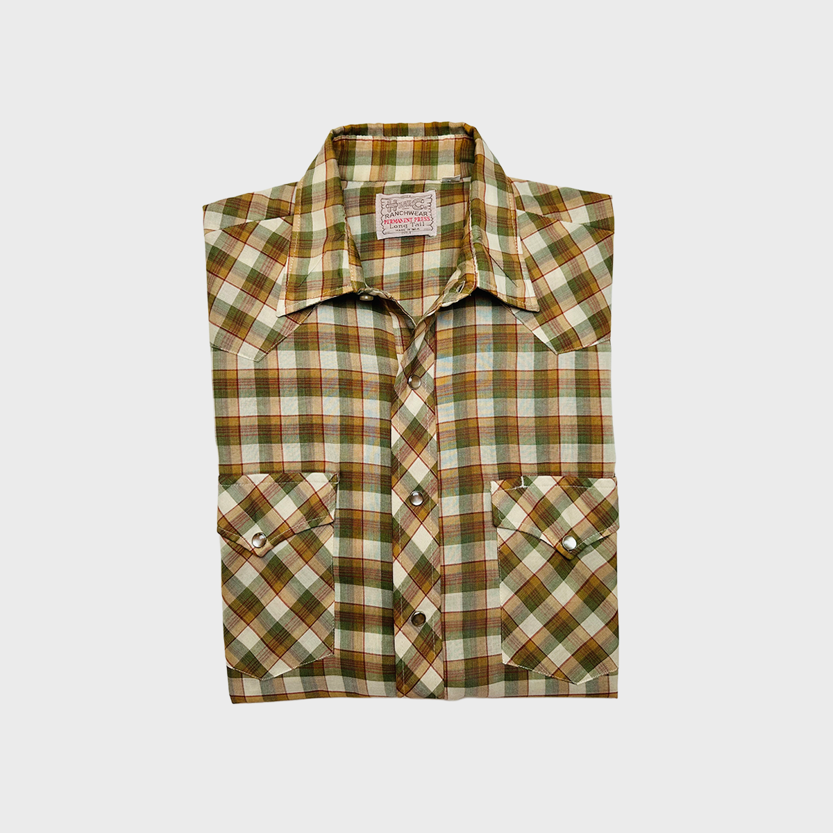 H BAR C VINTAGE WESTERN SHIRT