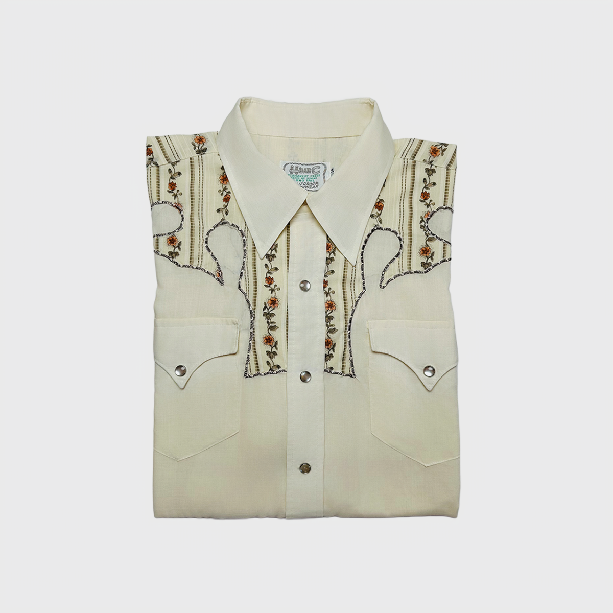 H BAR C VINTAGE WESTERN SHIRT