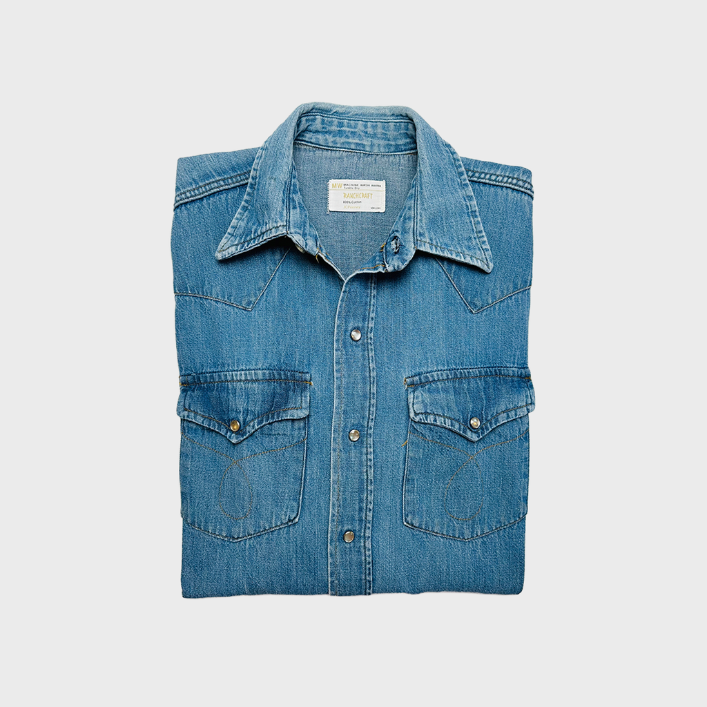 RANCHCRAFT VINTAGE DENIM SHIRT