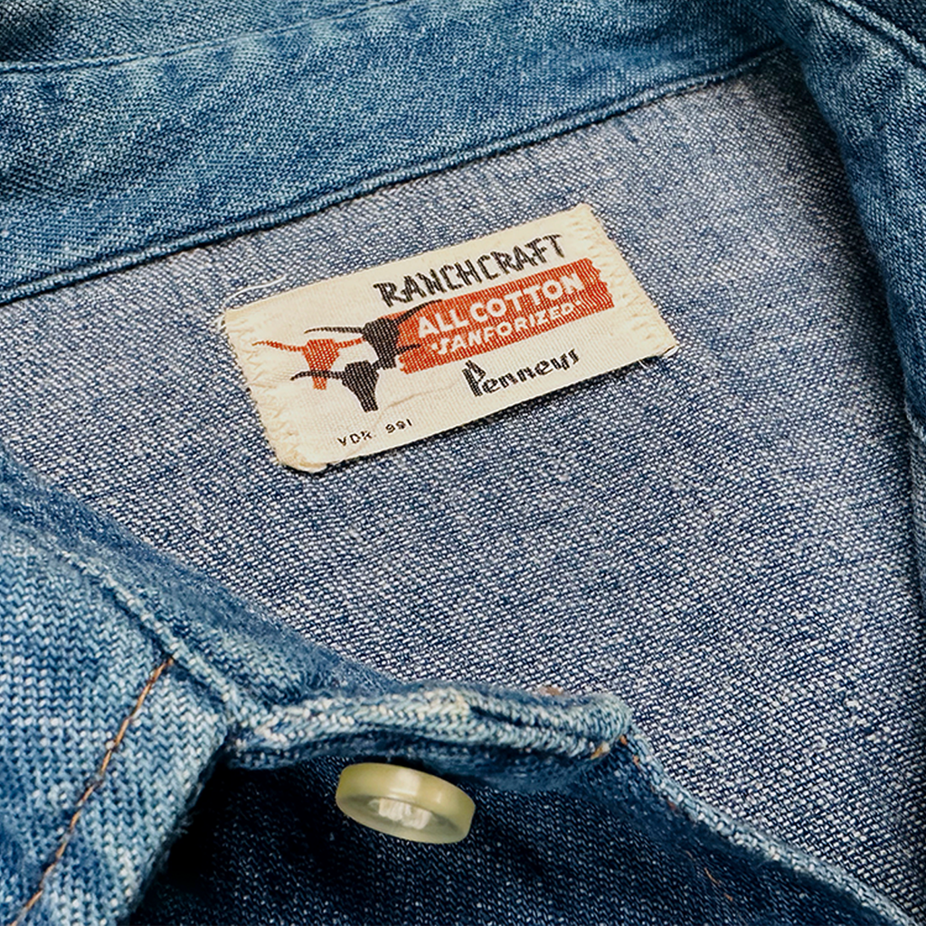 RANCHCRAFT VINTAGE DENIM SHIRT