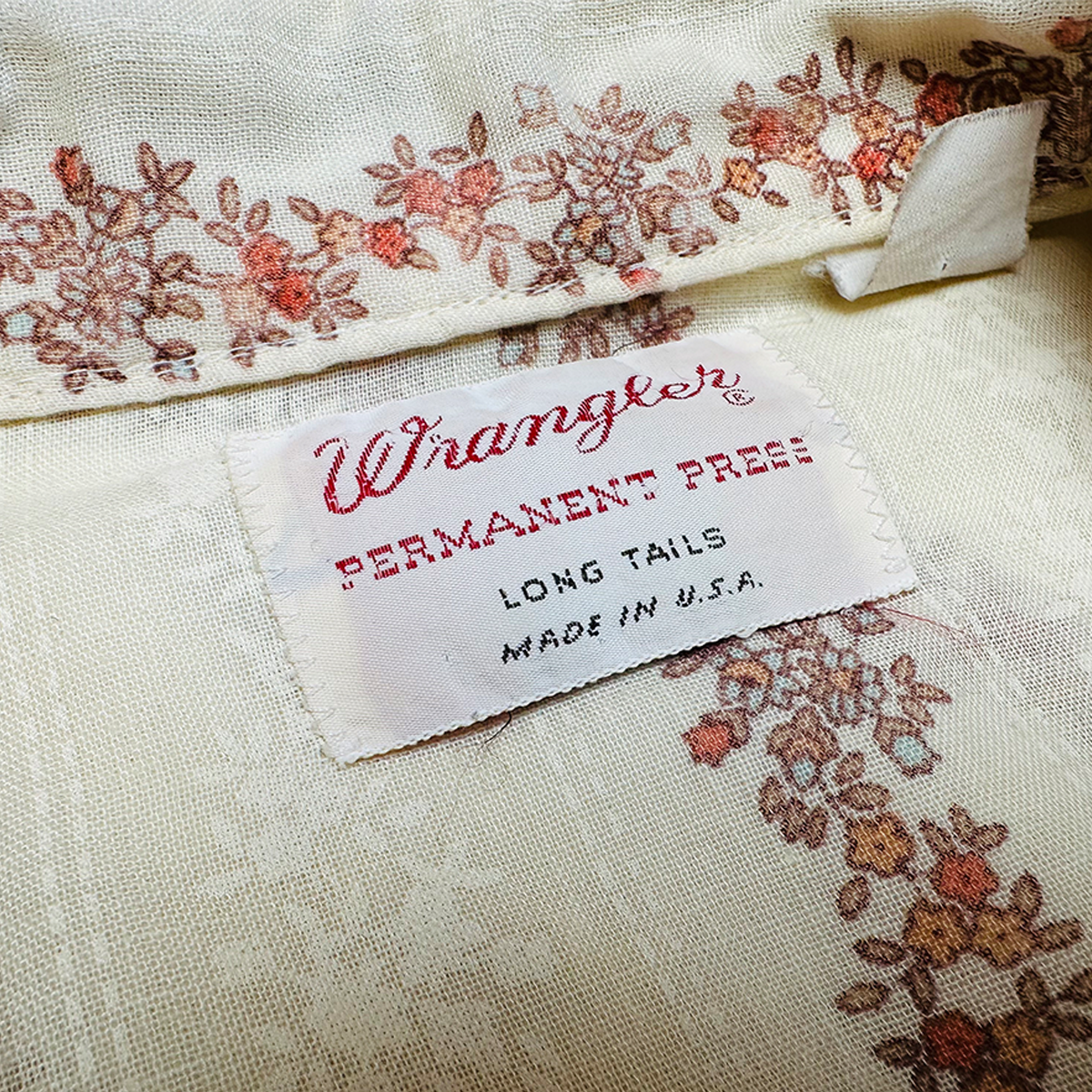 WRANGLER VINTAGE WESTERN SHIRT