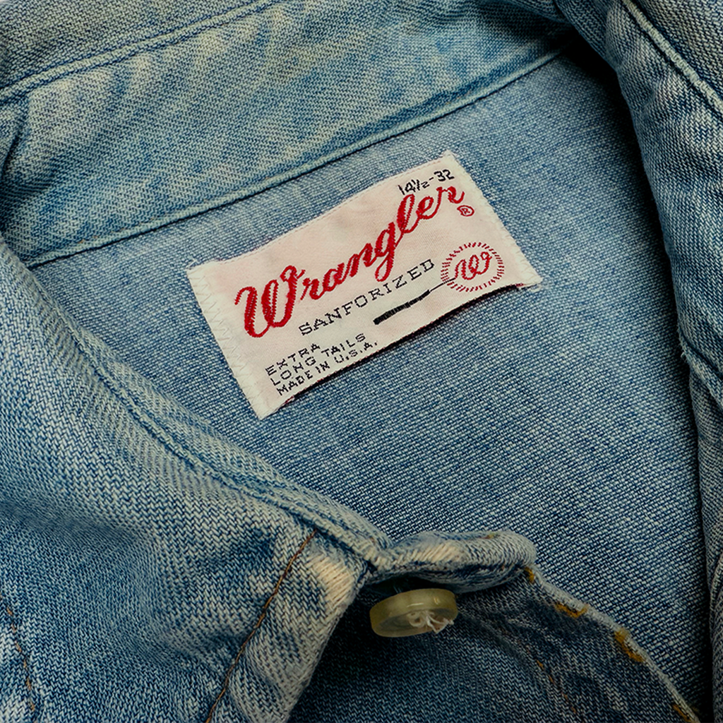 WRANGLER VINTAGE DENIM SHIRT